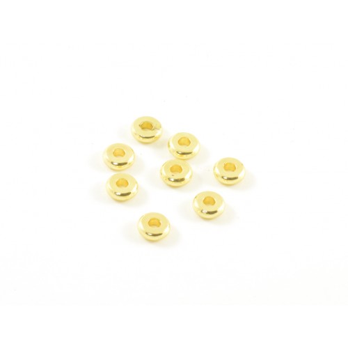 Spacer metal rondelle 5x1,5mm gold